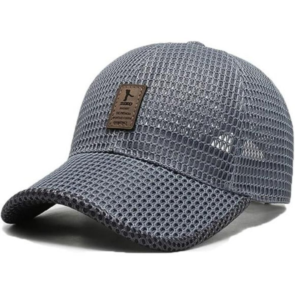 Mesh Baseball Cap Adjustable Quick Dry Hat Men Wo… - image 8